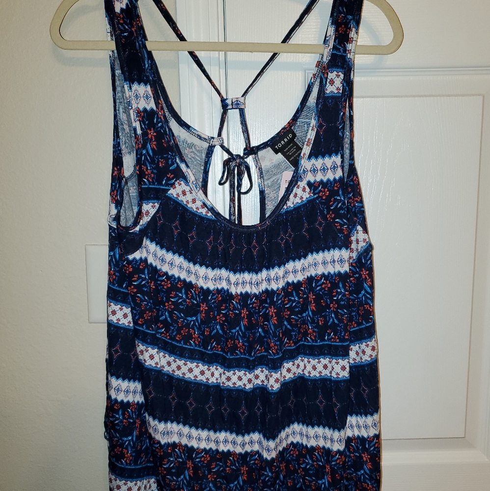 Strappy tank top Torrid size 1